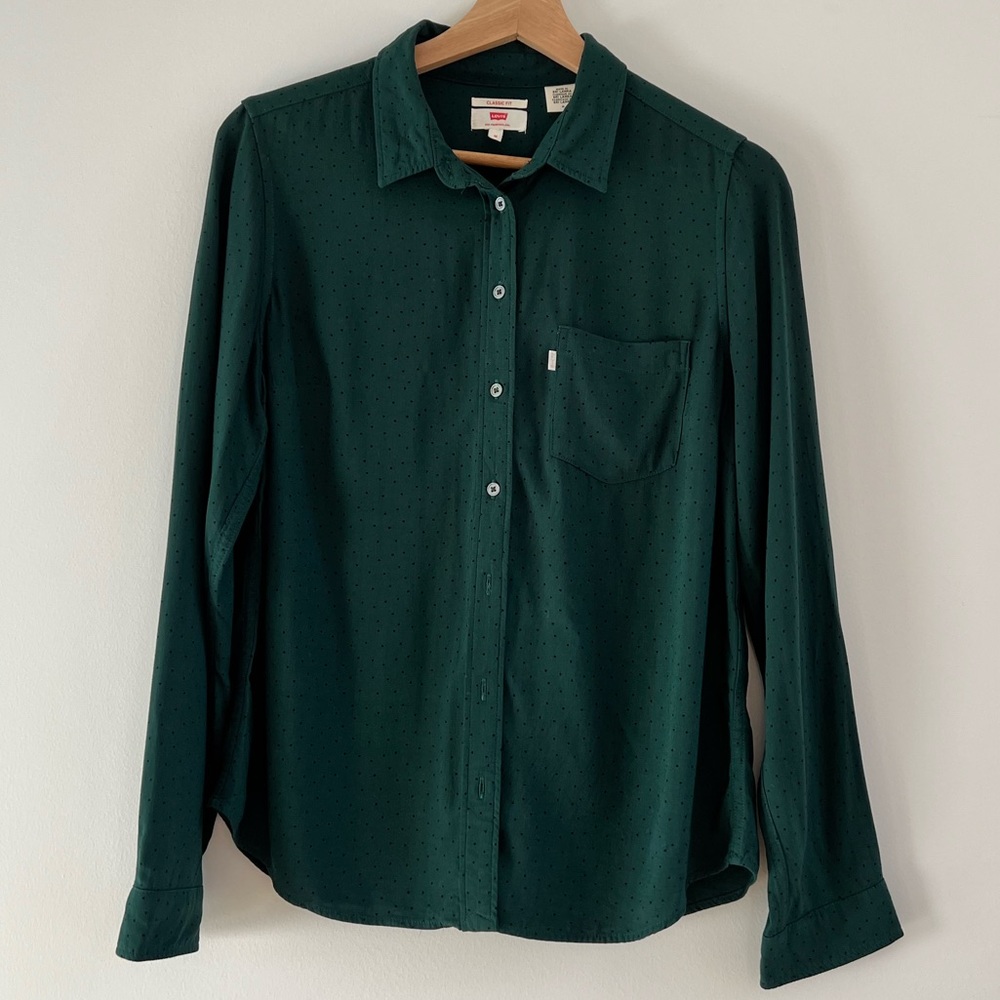 Levi’s • Blouse button up, Dark green